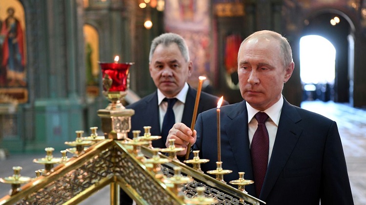 Putin Presents Church